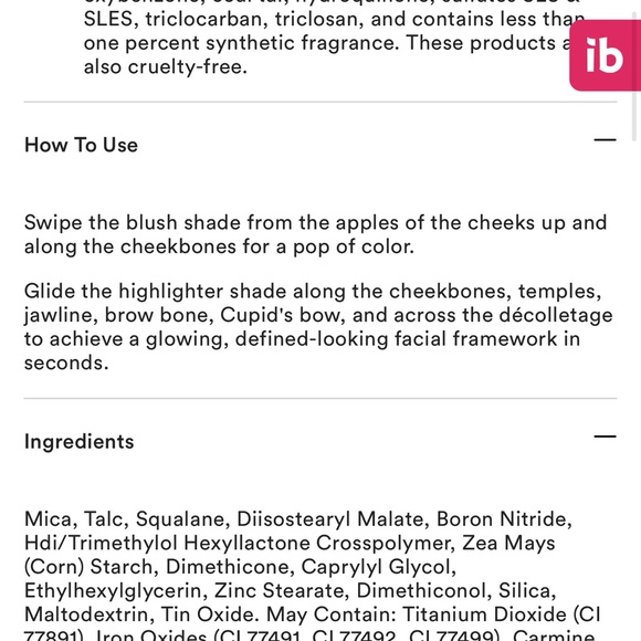 Charlotte Tilbury Mini Hollywood Blush & Glow Glide Pallet - Tan/Deep - Picture 8 of 13